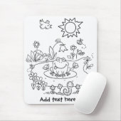 Color Me Pond Life DIY Muismat (Met muis)