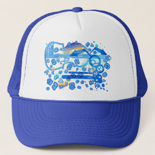 Color_Me_Pop Trucker Pet