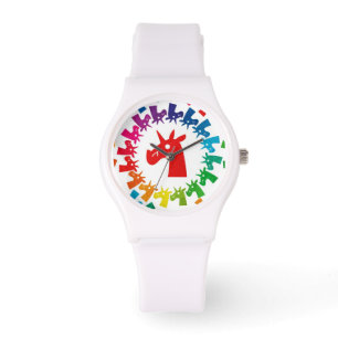 Color Me Rainbow Unicorn Watch Horloge