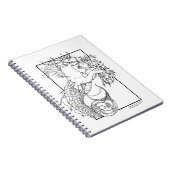 COLOR ME Spiral Notitieboek Fantasy Hippocampus (Rechterzijde)