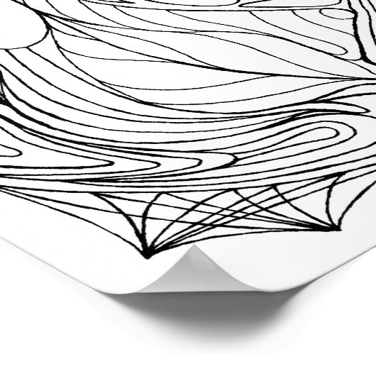 *Color-Me Zen 9 Poster (Hoek)