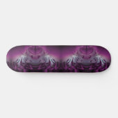 color morado remolino persoonlijk skateboard (Horizontaal)