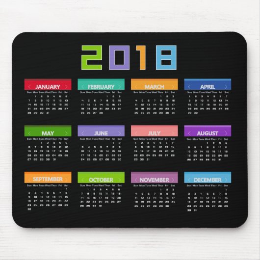 Color mouse Pad Muismat (Voorkant)