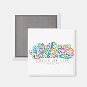COLOR_of_life Magneet (Voorkant / Achterkant)