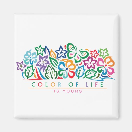 COLOR_of_life Magneet (Voorkant)