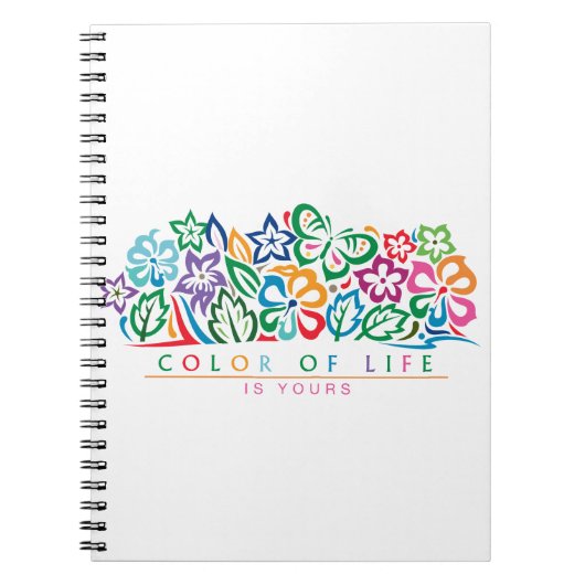 COLOR_of_life Notitieboek (Voorkant)