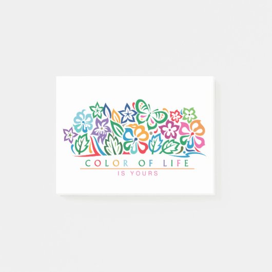 COLOR_of_life Post-it® Notes (Voorkant)