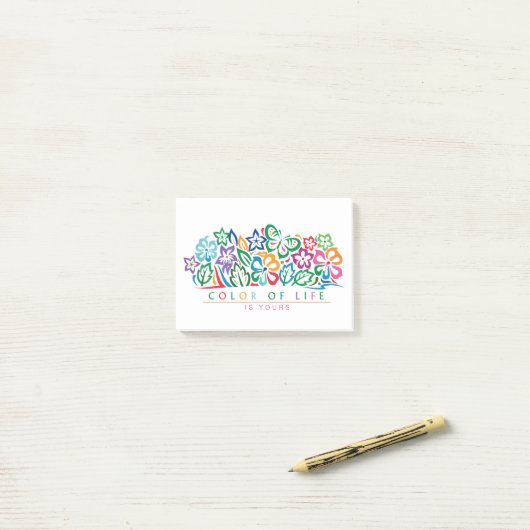 COLOR_of_life Post-it® Notes (Op bureau)