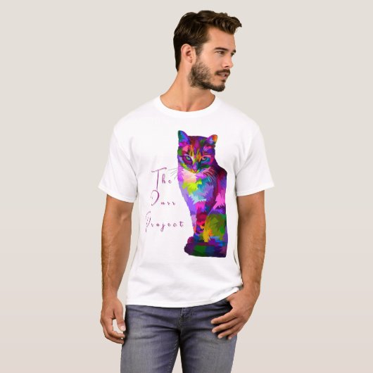 Color Offset T-shirt (Voorkant volledig)