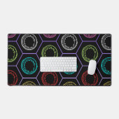 Color Orbs Desk Mat (Keyboard & Muis)