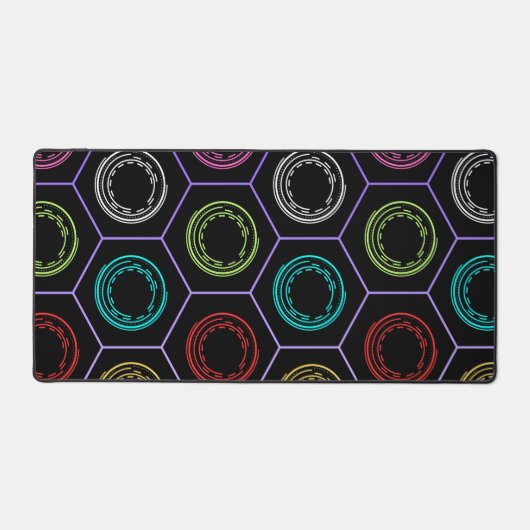 Color Orbs Desk Mat (Voorkant)