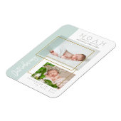 COLOR PANELS BIRTH ANNOUNCTION MAGNEET (Linkerzijde)