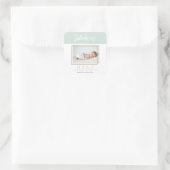 COLOR PANELS BIRTH ANNOUNCTION VIERKANTE STICKER (Tas)