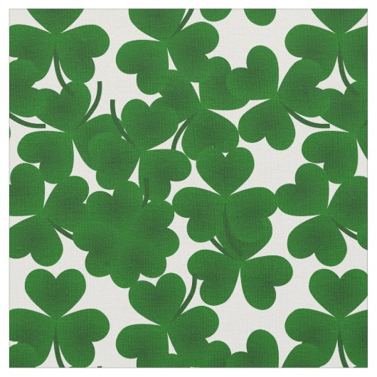 Color Pattern Spring Shades Cloverleaf Stof (Close Up)