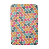 Color Pop Geometric Design – Modern Abstract Style Badmat (Voorkant Verticaal)