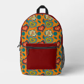 Color Pop hearts  Bedrukte Rugzak (Voorkant)