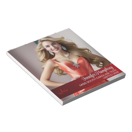 Color Pop Pageant Autograph Pad Notepad Notitieblok (Schuin)