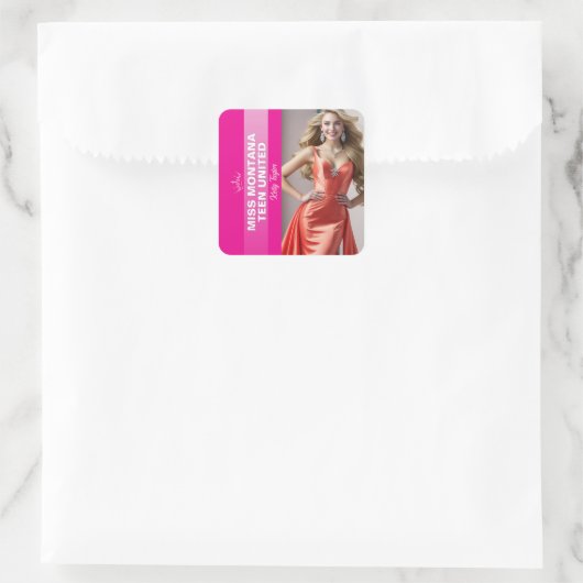 Color Pop Ultimate Pageant Titleholder Sticker Set (Tas)
