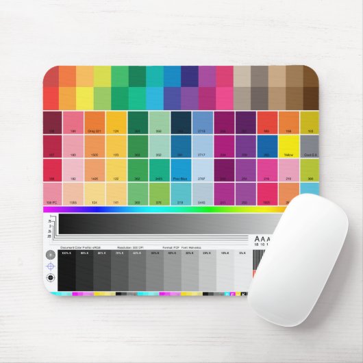 Color Proof Mousepad Muismat (Met muis)