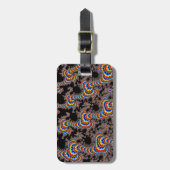 Color Run - Fractal Art Bagagelabel (Voorkant verticaal)