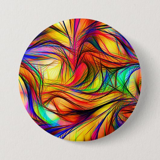 color salad ronde button 7,6 cm (Voorkant)