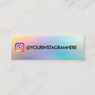 COLOR SHIFT SOCIAL MEDIA Instagram VISITEKAARTJE