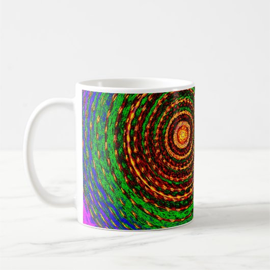 Color Spiral Mug Koffiemok (Links)