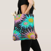 Color Splash Abstract Art Tote Bag (Dichtbij)