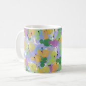 Color Splash Abstract Mug – Vibrant Artistic CMug Koffiemok (Voorkant links)
