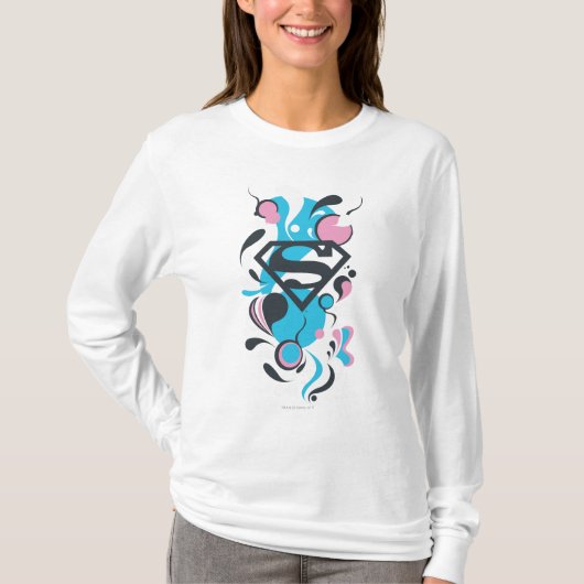 Color Splash Blue T-shirt (Voorkant)