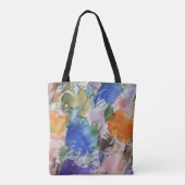 Color Splash Canvas tas (Achterkant)