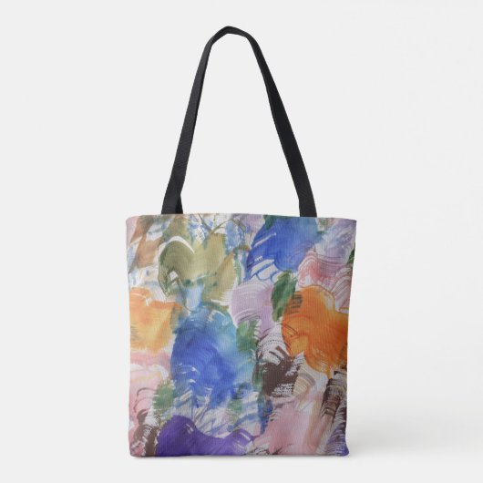 Color Splash Canvas tas (Achterkant)