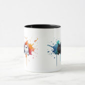 Color Splash Cats Mug Mok (Midden)