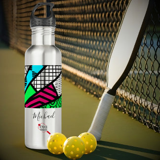 Color Splash Fanburst Personalized | Dink Well Waterfles