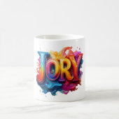 Color Splash "JORY" Art Design Koffiemok (Center)