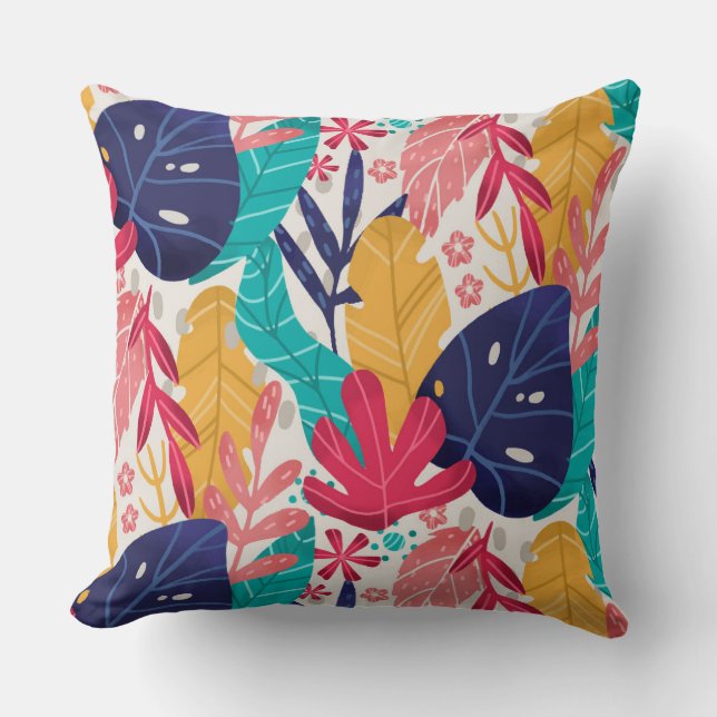 Color Splash Luxury Pillow Kussen (Voorkant)