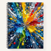 Color Splash Notebook Notitieboek (Voorkant)