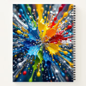 Color Splash Notebook Notitieboek (Achterkant)