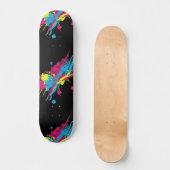 Color Splash Professional Skateboard (Voorkant)