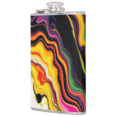 Color Splash Swirl - Vibrant Abstract Drip Art Heupfles (Links)
