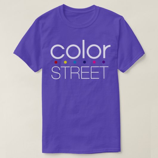 Color Street T-shirt (Design voorkant)