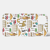 Color Symbols of Egypt Pattern Case-Mate iPhone Case (Achterkant (horizontaal))