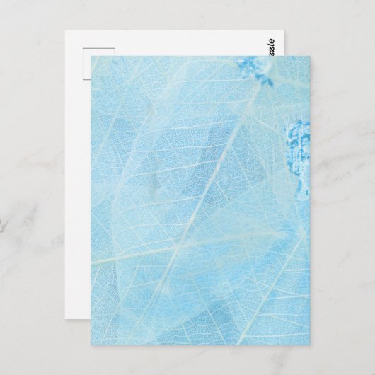 color tuqueza hoja briefkaart (Voorkant / Achterkant)