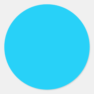 Color Visual Adaptive Living Tools Sky Blue 2 Ronde Sticker