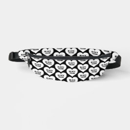 Color War Black Team Fanny Pack Heuptasje