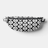 Color War Black Team Fanny Pack Heuptasje (Liggend)