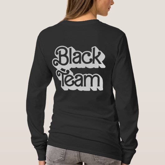 Color War Black Team Shirt (Achterkant)