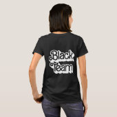 Color War Black Team Shirt (Achterkant volledig)