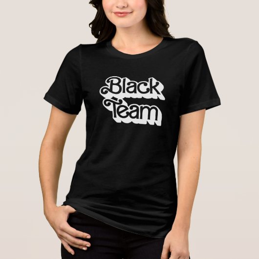 Color War Black Team Shirt (Voorkant)