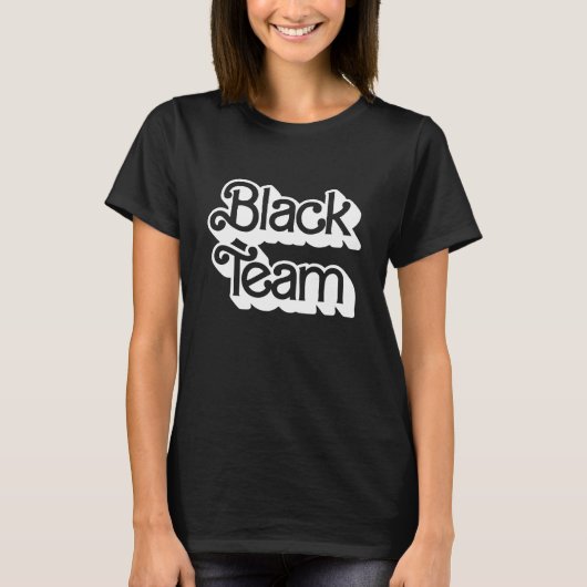 Color War Black Team Shirt (Voorkant)